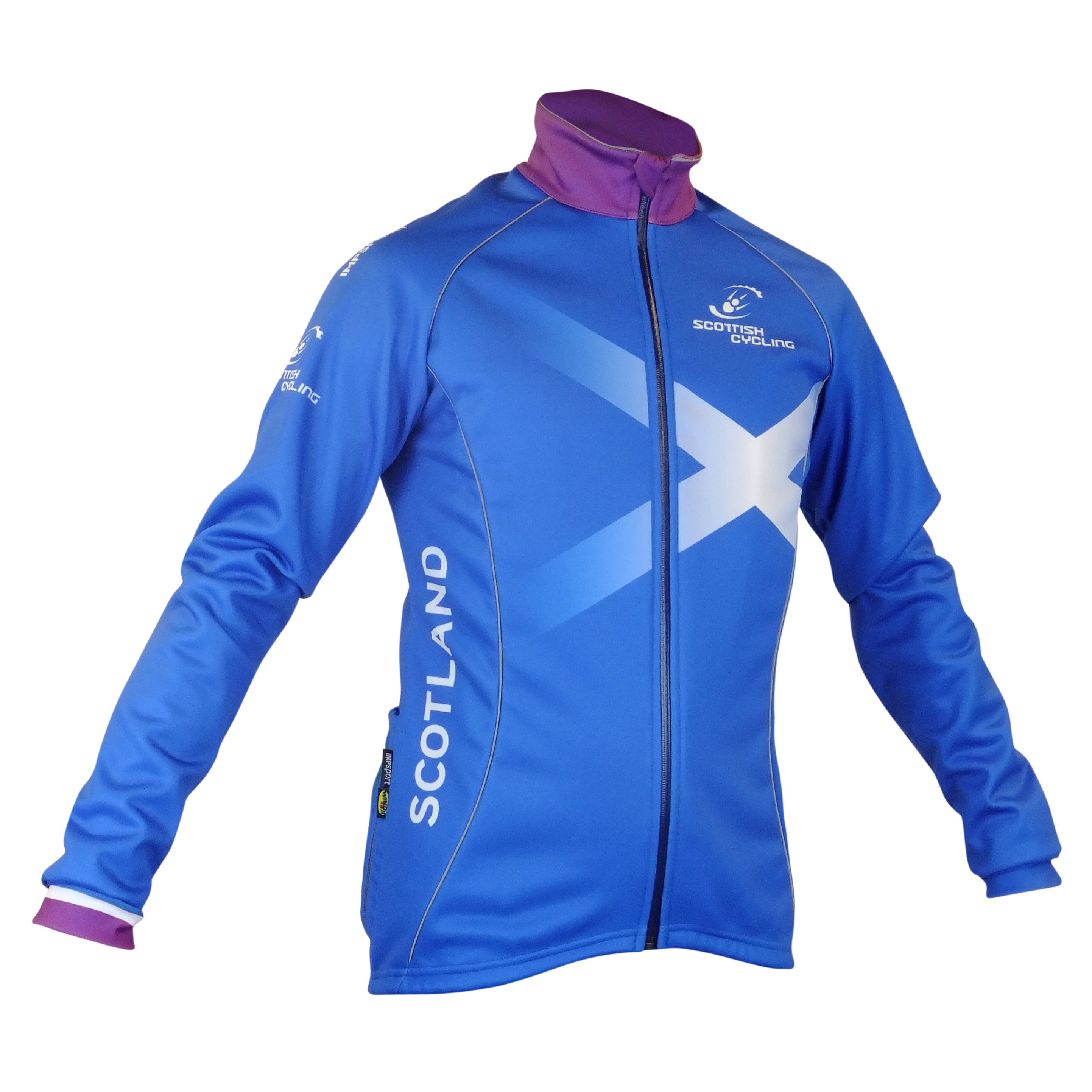 Scottish Cycling Replica Winter Training Jacket