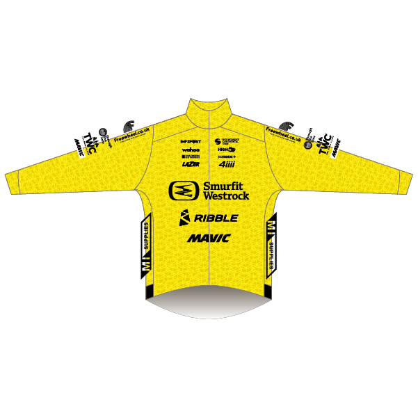 Smurfit Westrock Cycling Team T2 Winter Jacket (Yellow)
